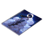 Black Princess Fantasy Art Notizblock (Linke Seite)