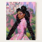 Black Princess Fantasy Art Planer (Rückseite)