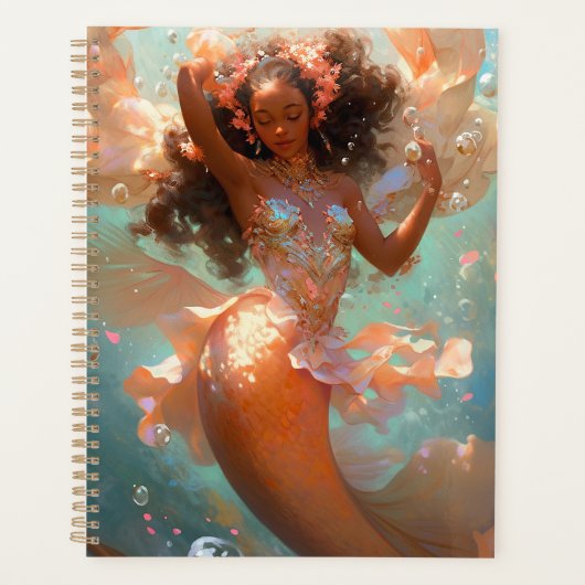 Black Princess Fantasy Art Planer (Vorderseite)
