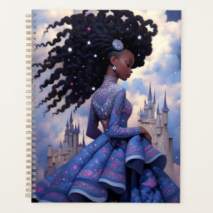 Black Princess Fantasy Art Planer