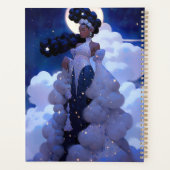 Black Princess Fantasy Art Planer (Rückseite)