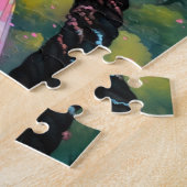 Black Princess Fantasy Art Puzzle (Seite)