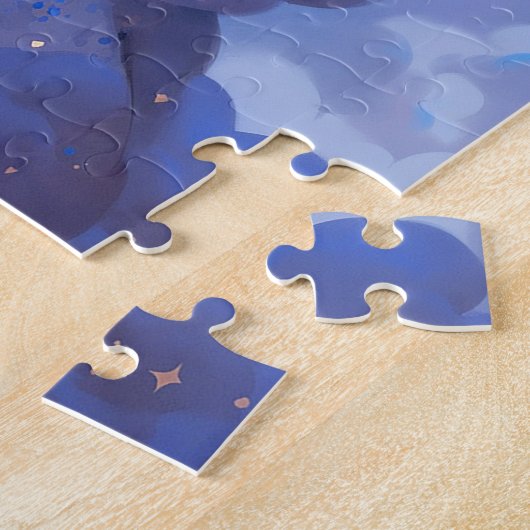 Black Princess Fantasy Art Puzzle (Seite)