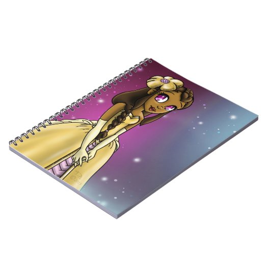 Black Princess Notizblock (Linke Seite)