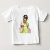 Black Princess & the Frog Kleinkind Mädchen-Shirt Baby T-shirt (Vorderseite)