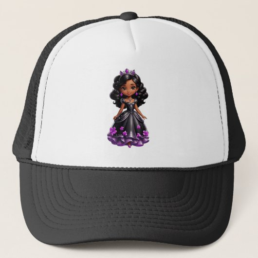 Black Princess Truckerkappe (Vorderseite)