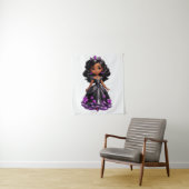 Black Princess Wandteppich (Beispiel)