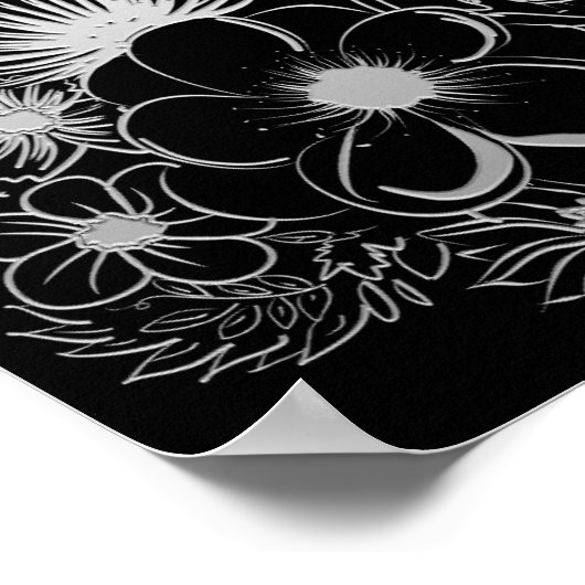 Black Probe Dinner Welcome Poster (Ecke)