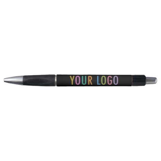 Black Promotion Pen mit Logo-Business Kugelschreiber (Vorderseite)