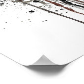 Black Pudding Poster (Ecke)