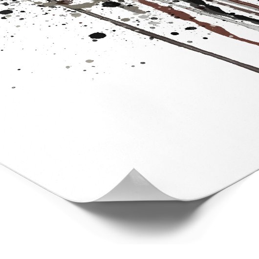 Black Pudding Poster (Ecke)