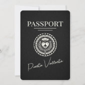 Black Puerta Vallarta Pass Save The Date (Vorderseite)