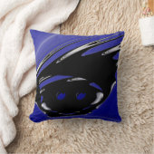 Black Punk-Fraktal Kissen (Decke)