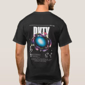 Black PXTY Tee Shirt (Rückseite)