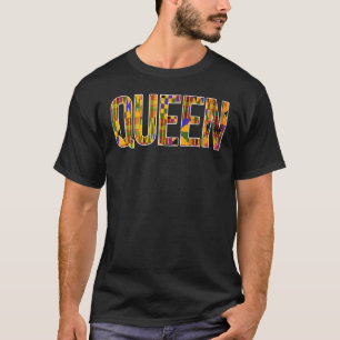 Black Queen African American Designs for Women T-Shirt