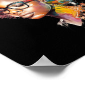 Black Queen Afro Melanin Gran Canaria Poster (Ecke)