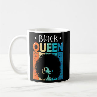 Black Queen Black History Month African Pride Blac Kaffeetasse