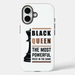 Black Queen das mächtigste Stück in Game 2 iPhone 16 Hülle