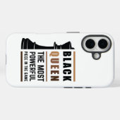 Black Queen das mächtigste Stück in Game 2 Case-Mate iPhone Hülle (Rückseite (Horizontal))