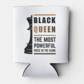 Black Queen das mächtigste Stück in Game 2 Dosenkühler (Vorderseite)