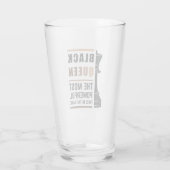 Black Queen das mächtigste Stück in Game 2 Glas (Rückseite)