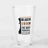 Black Queen das mächtigste Stück in Game 2 Glas (Vorderseite)