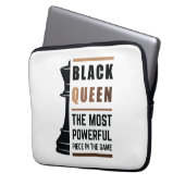 Black Queen das mächtigste Stück in Game 2 Laptopschutzhülle (Vorderseite Links)