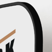 Black Queen das mächtigste Stück in Game 2 Pickleball Schläger (Linke Seite)