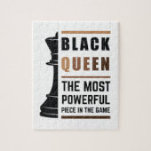 Black Queen das mächtigste Stück in Game 2 Puzzle (Vertikal)