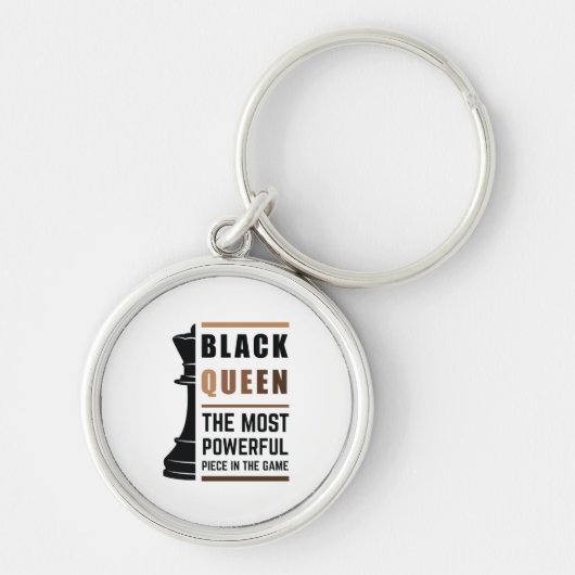 Black Queen das mächtigste Stück in Game 2 Schlüsselanhänger (Vorne)