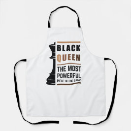 Black Queen das mächtigste Stück in Game 2 Schürze