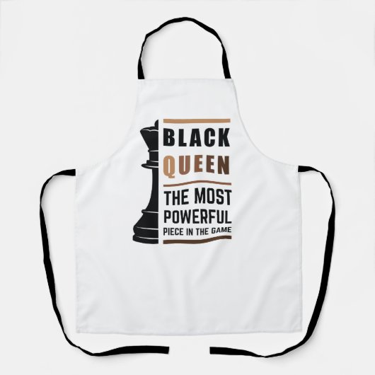 Black Queen das mächtigste Stück in Game 2 Schürze (Vorderseite)