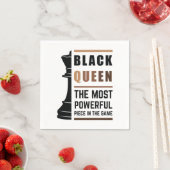Black Queen das mächtigste Stück in Game 2 Serviette (Beispiel)