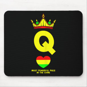 Black Queen das mächtigste Stück in Game Ju Mousepad