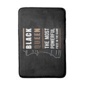 Black Queen das mächtigste Stück in Spiel 1 Badematte (Vorderseite Vertikal)