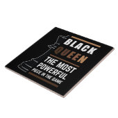 Black Queen das mächtigste Stück in Spiel 1 Fliese (Seite)