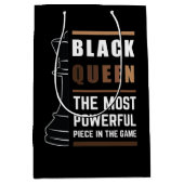 Black Queen das mächtigste Stück in Spiel 1 Mittlere Geschenktüte (Vorderseite)