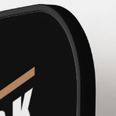 Black Queen das mächtigste Stück in Spiel 1 Pickleball Schläger (Linke Seite)