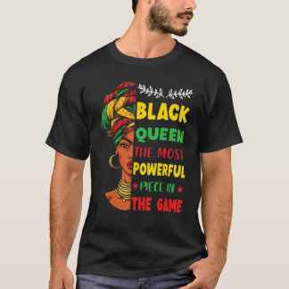 Black Queen die mächtigste schwarze Geschichte T-Shirt