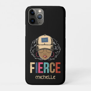 Black Queen Fierce Schwarze Frau Case-Mate iPhone Hülle