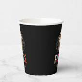 Black Queen | Fierce | Schwarze Frau Pappbecher (Links)