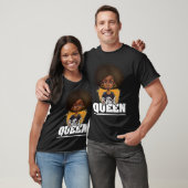 Black Queen For Proud African American Black Histo T-Shirt (Unisex)