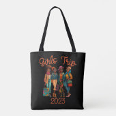 Black Queen Girls Trip African American Vacation Tasche (Rückseite)