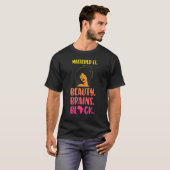 Black Queen Masters Abschluss 32 T-Shirt (Vorne ganz)