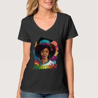 Black Queen Masters Graduation Girl Mastered It T-Shirt