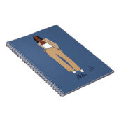 Black Queen , Melanin Queen African American Notec Notizblock (Rechte Seite)