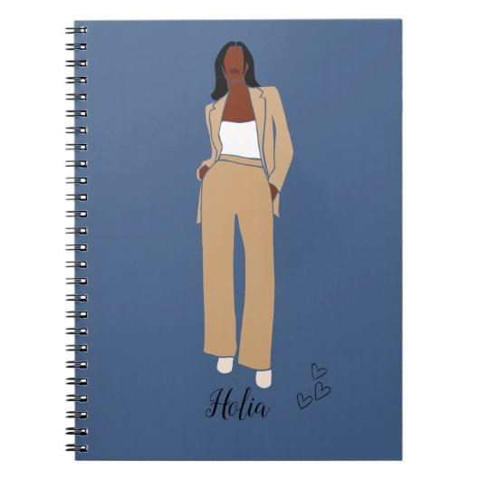 Black Queen , Melanin Queen African American Notec Notizblock (Vorderseite)