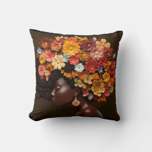 Black Queen Melanin Sista Liebe Kissen