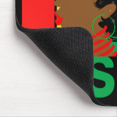 Black Queen Melanin Sista Liebe Mousepad (Ecke)