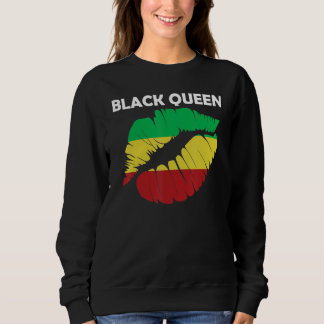 Black Queen Most Power African American History Sweatshirt